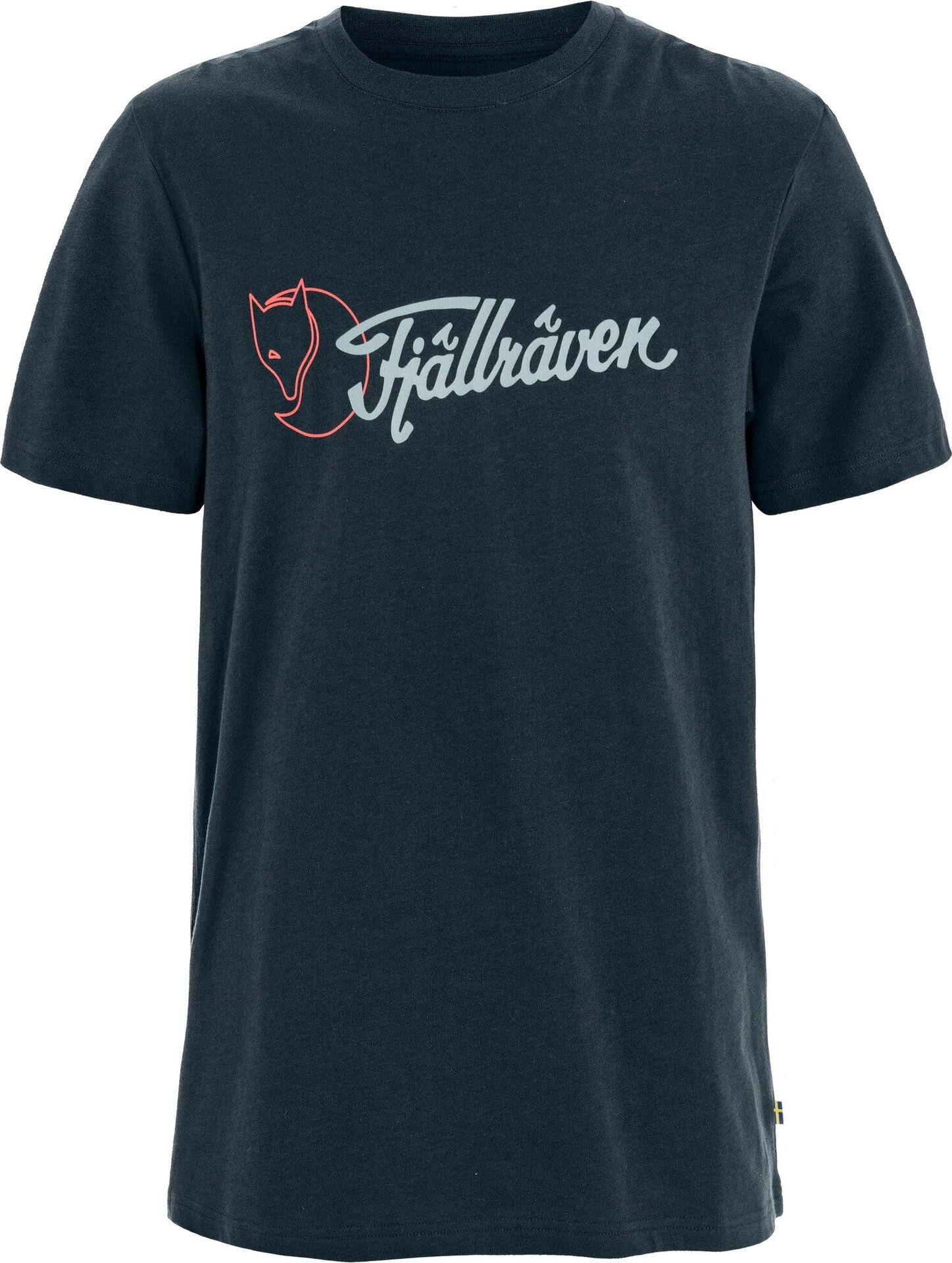 Fjällräven Archive Logo T-Shirt Mens Dark Navy (555)
