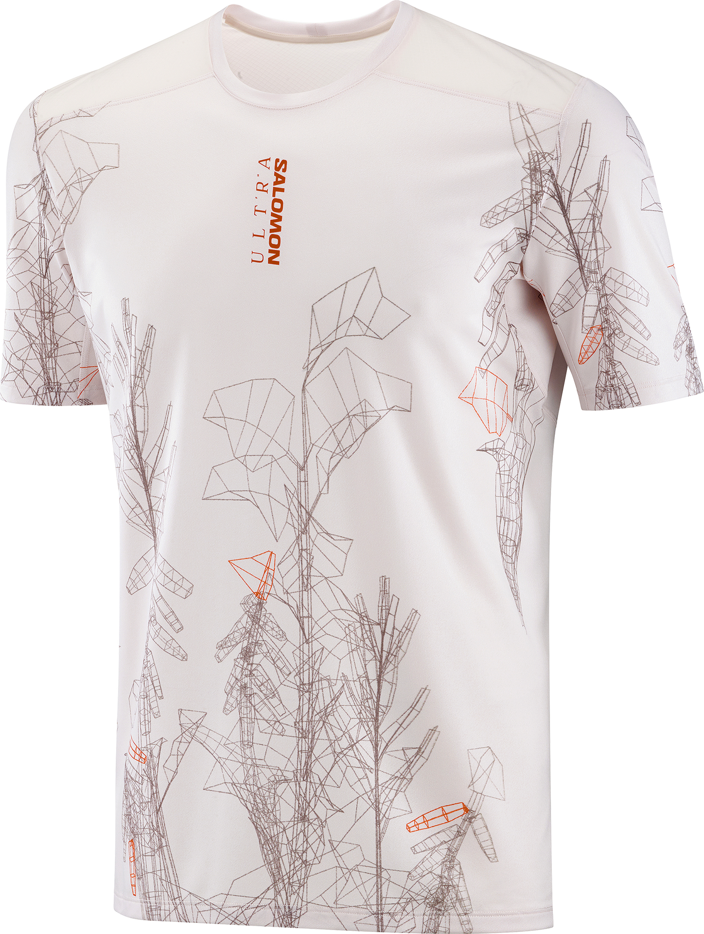 Salomon S/Lab Ultra Print Tee Mens Lilac Ash
