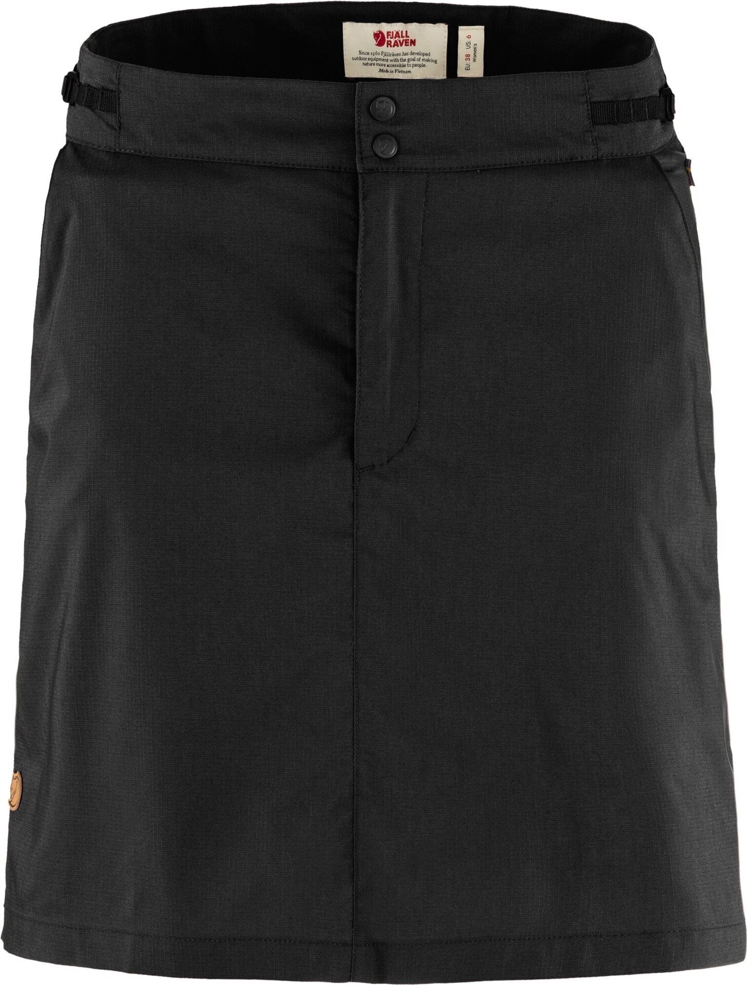 Fjällräven Abisko Hike Skort Womens Black (550)