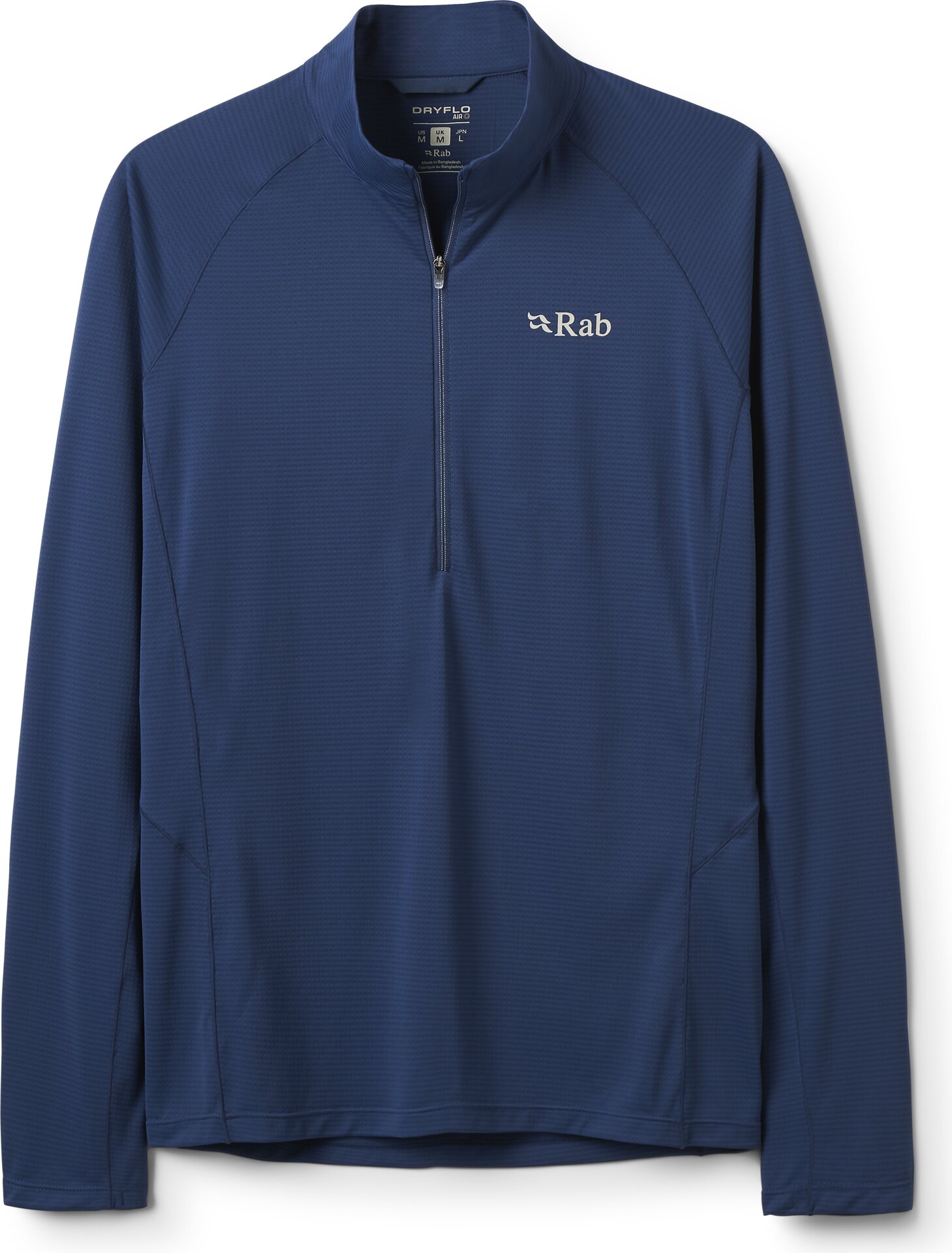 Rab Sonic LS Zip Mens Tempest Blue