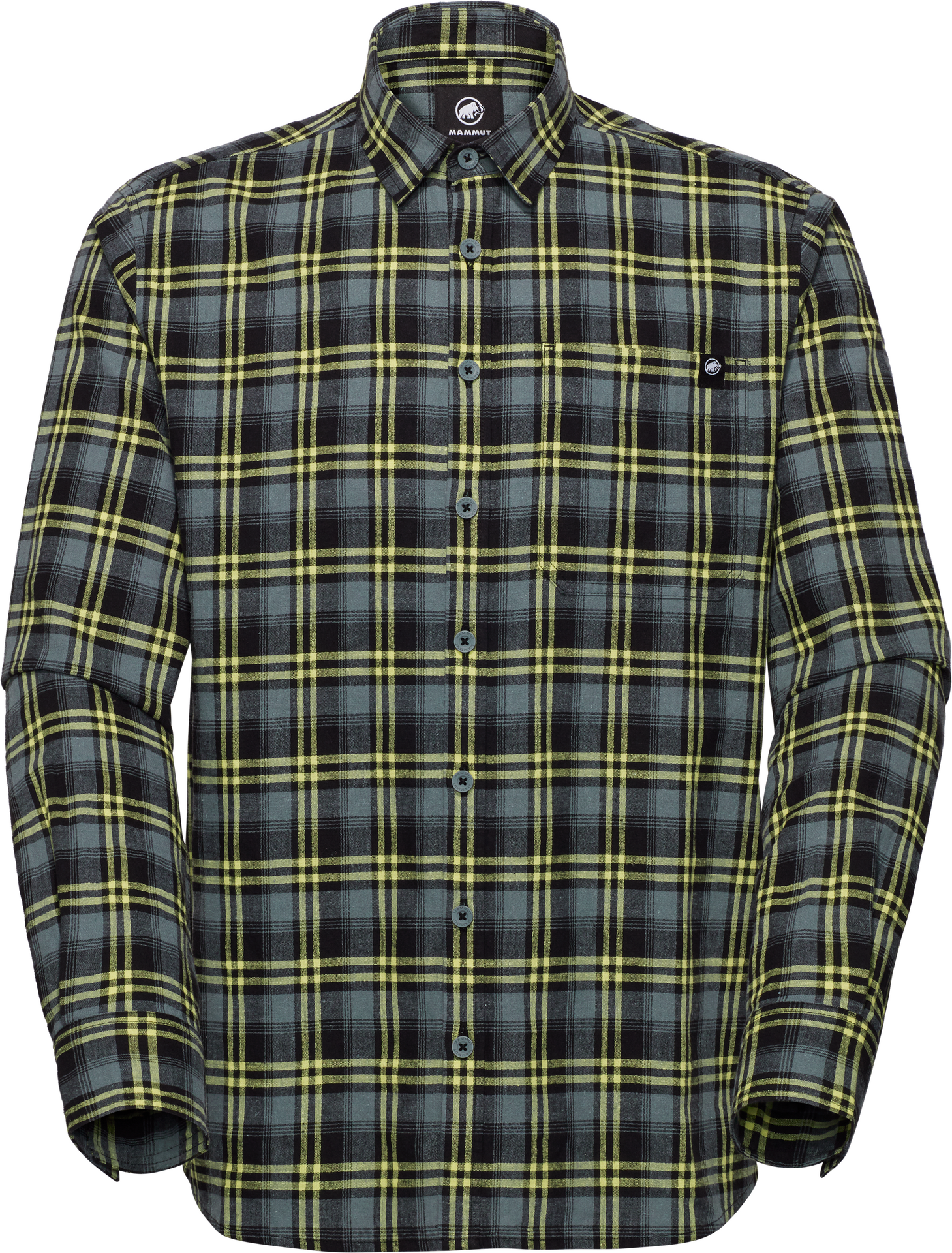 Mammut Trovat Summer Longsleeve Shirt Mens Black-Strata