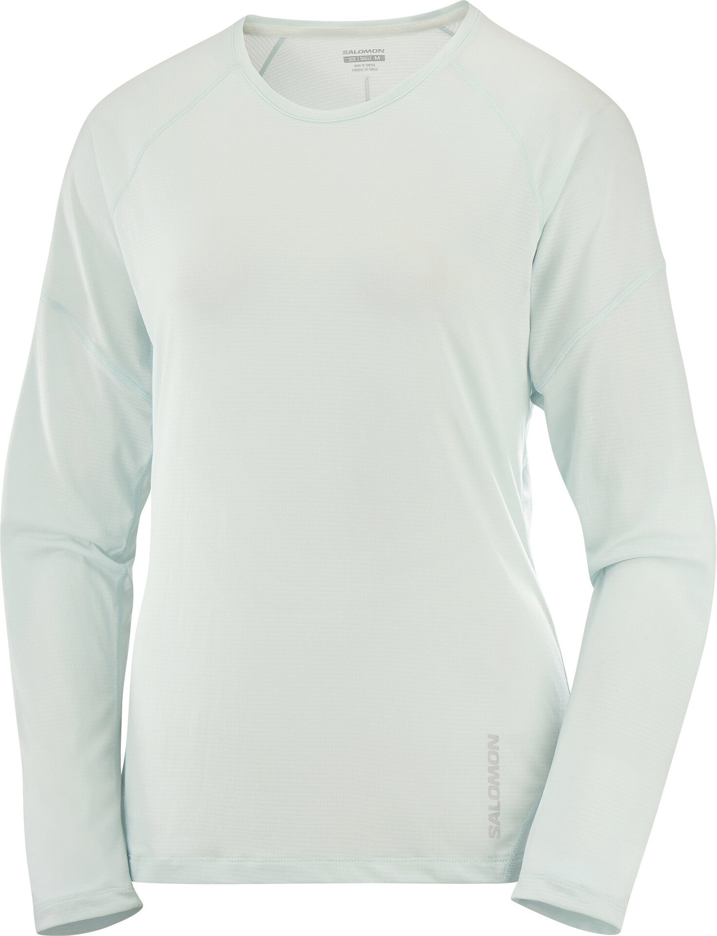 Salomon Cross Run LS Tee Womens Misty Blue