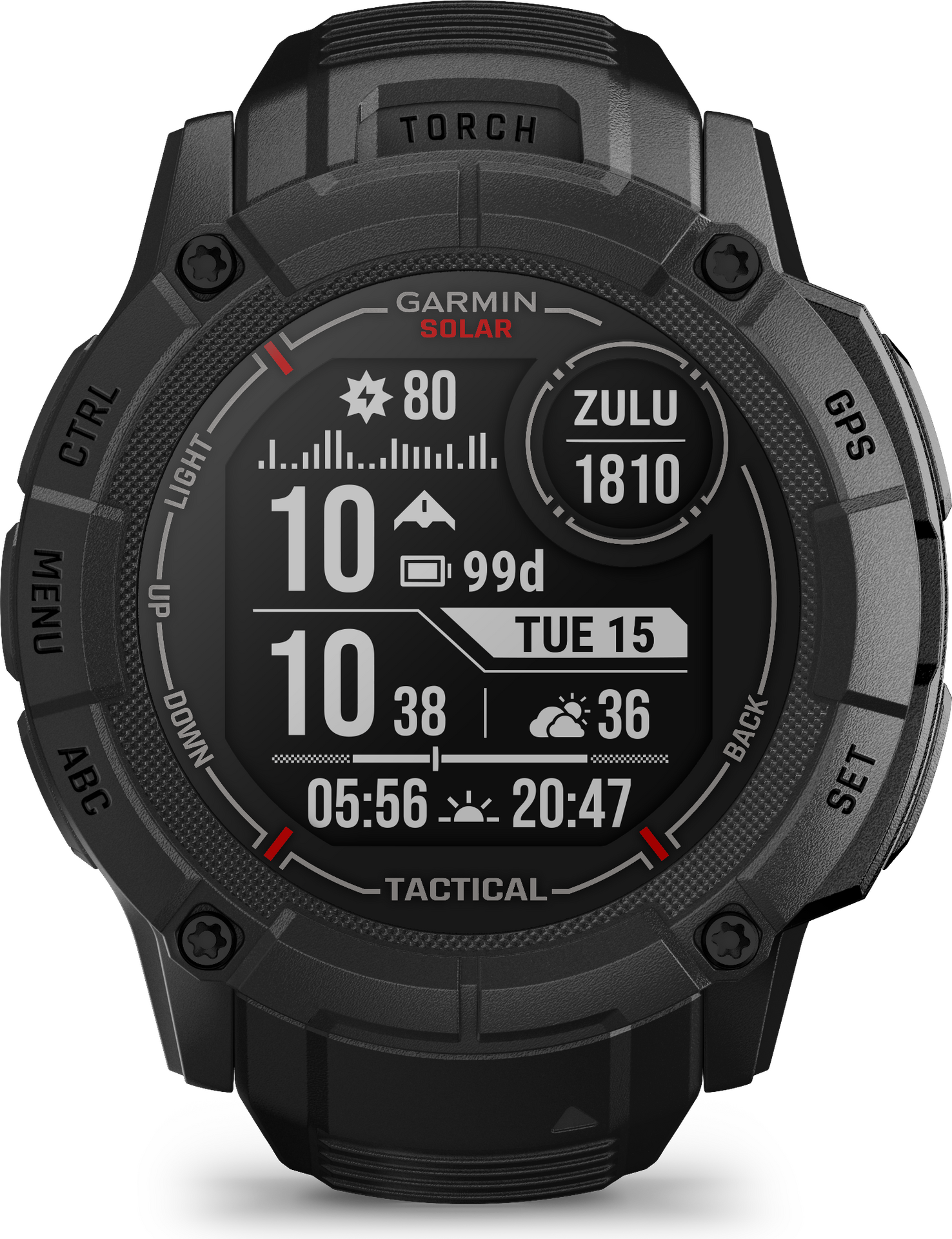 Garmin Instinct 2X Solar Tactical Edition Black