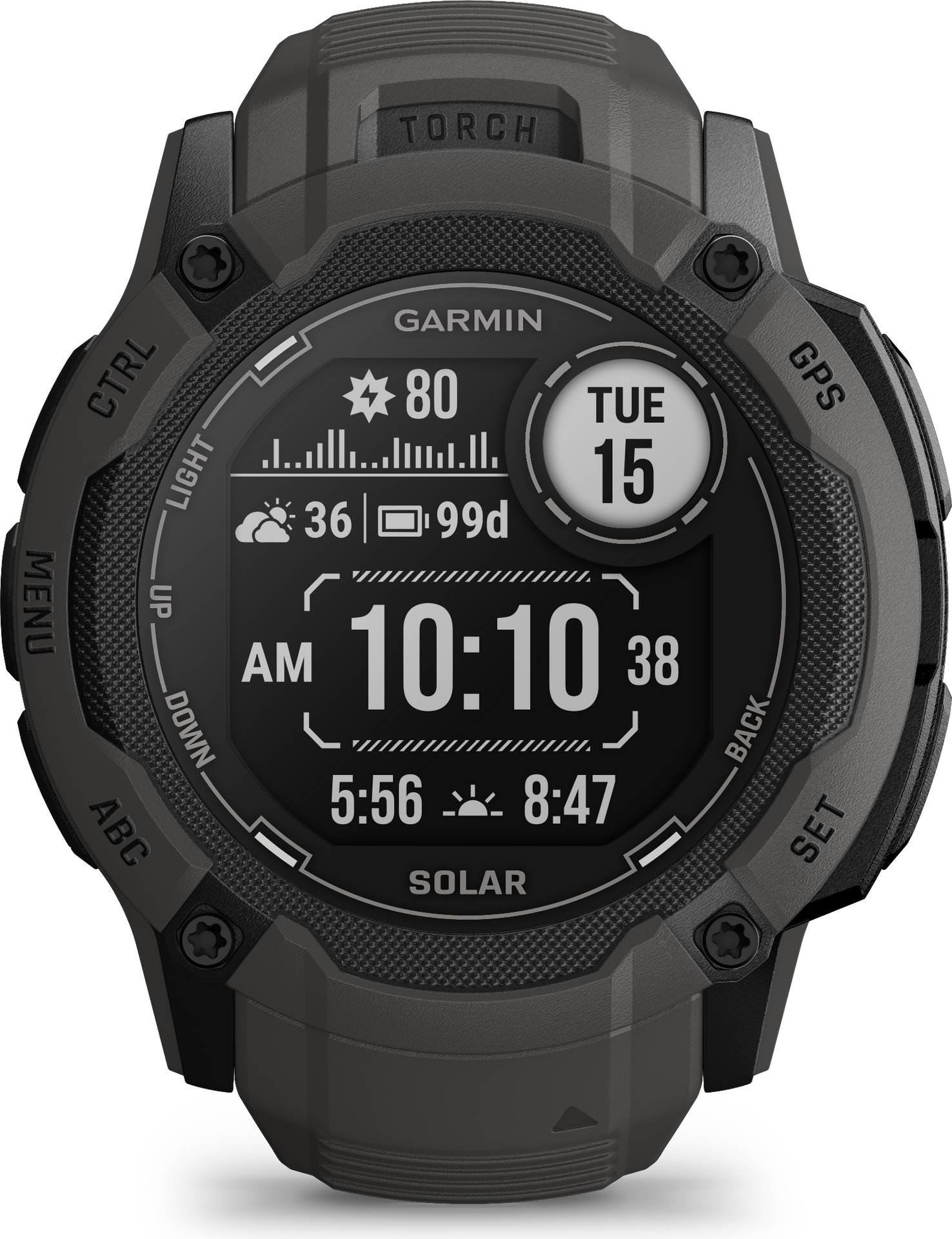 Garmin Instinct 2X Solar Graphite