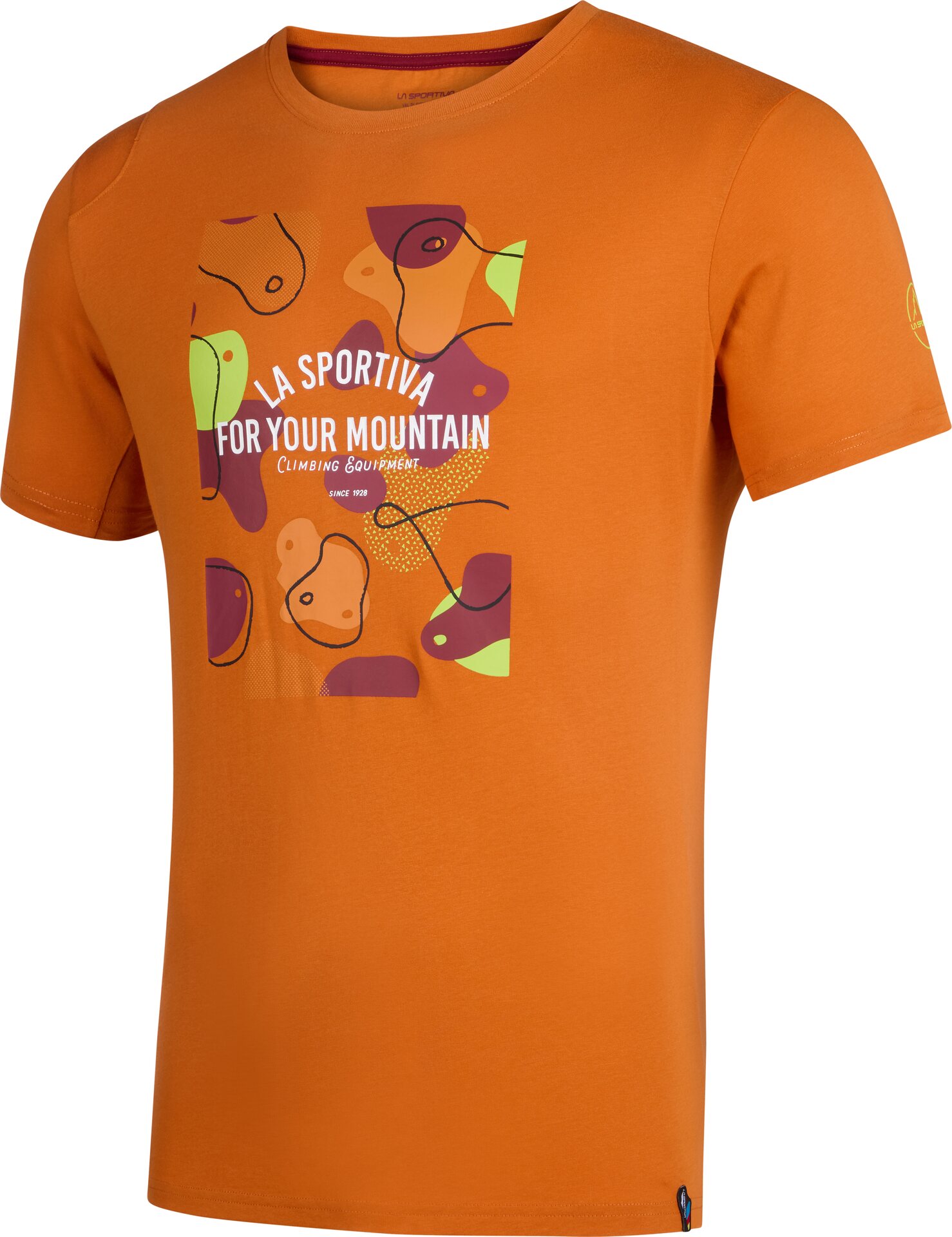 La Sportiva Volumes T-Shirt Mens Hawaiian Sun