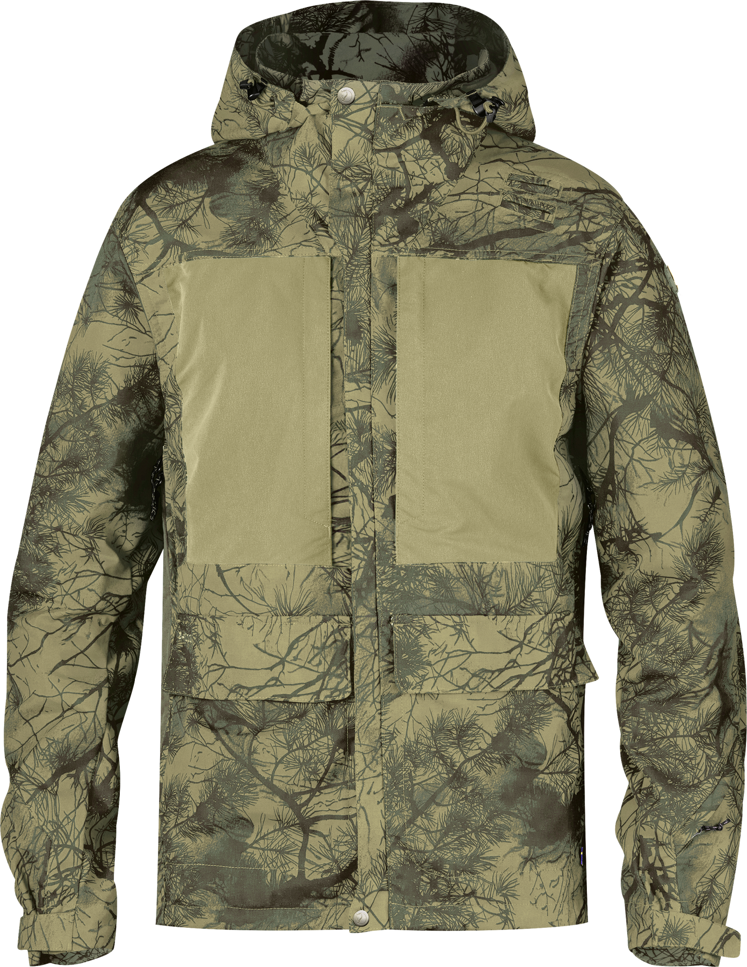 Fjällräven Lappland Hybrid Jacket Mens Green Camo/Laurel Green (626-625)