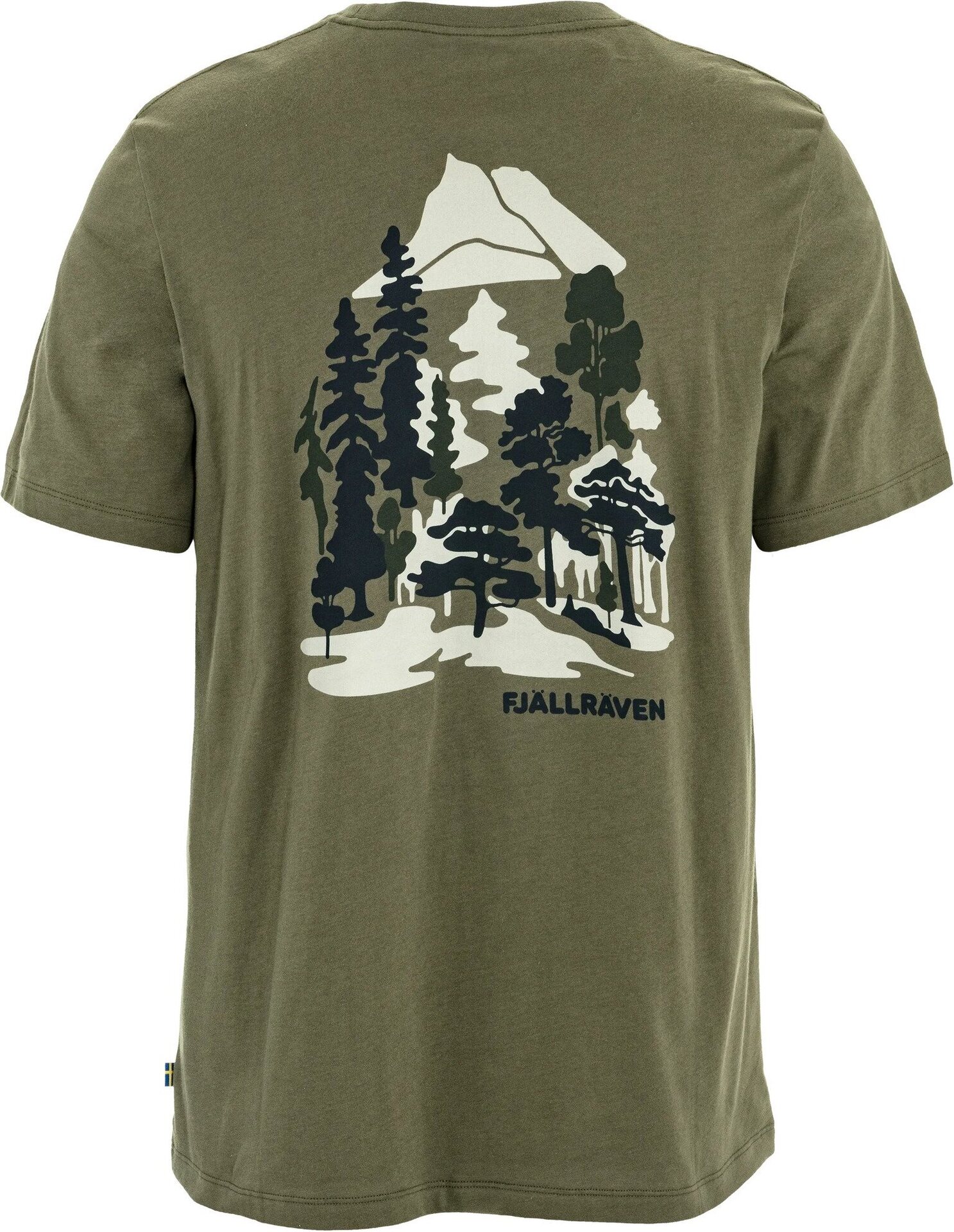 Fjällräven Swedish Forest T-Shirt Mens Laurel Green (625)