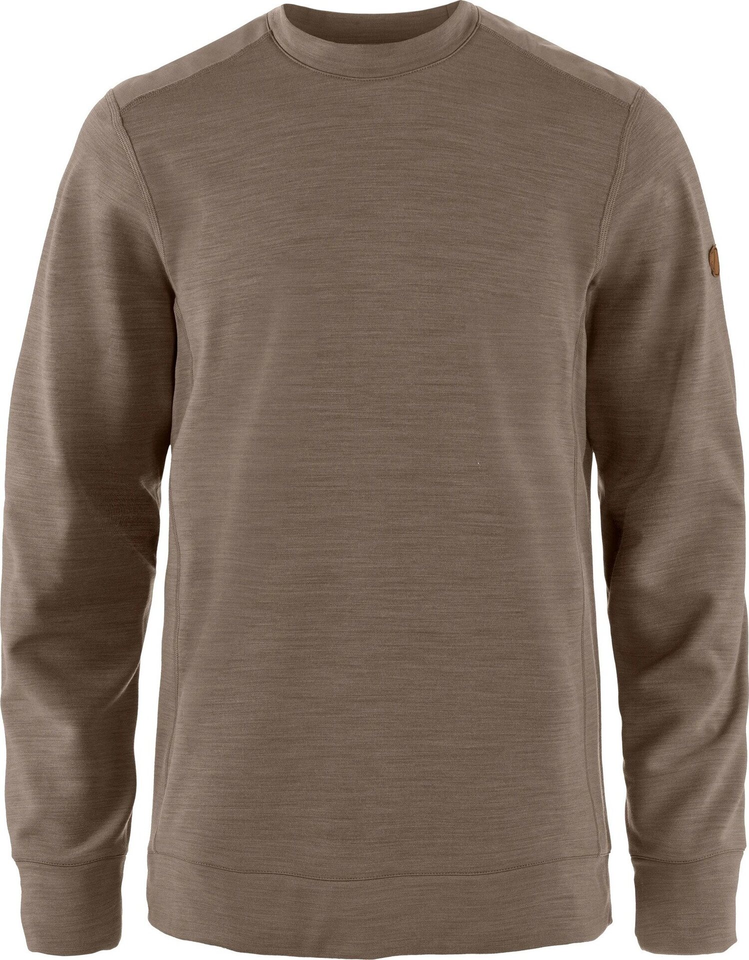 Fjällräven Keb Fleece Crew Neck Mens Suede Brown (244)