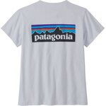 Patagonia P-6 Logo Responsibili-Tee Womens White