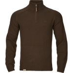 Härkila Vincent Merino Half Zip Pullover Mens Demitasse Brown