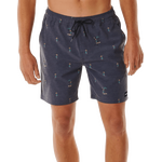 Rip Curl Hula Breach Volley Mens Black