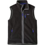 Patagonia Retro Pile Vest Mens Black w/ Forge Grey