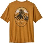 Patagonia Cap Cool Daily Graphic Shirt - Lands Mens Chouinard Crest: Talon Gold X-Dye