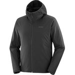 Salomon Mountain Flex Hood Jacket Mens Deep Black