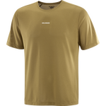 Salomon SHKout Core Short Sleeve Tee Mens Brilliant Olive