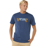 Rip Curl Paradise Tee Mens Mandarin Zest