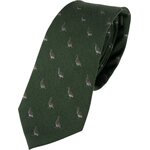 Jack Pyke Silk Tie Partridge Green
