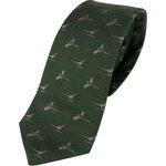 Jack Pyke Silk Tie Phesant Green