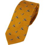 Jack Pyke Silk Tie Phesant Mustard