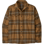 Patagonia Fjord Flannel Shirt Mens Catch: Deer Brown
