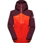 Mammut Alto Guide HS Hooded Jacket Women Mammut Red-Vin