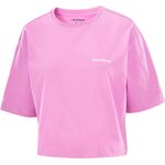 Salomon Logo Short Tee Womens Cyclamen