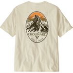 Patagonia Chouinard Crest Pocket Responsibili-Tee Mens Birch White