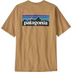 Patagonia P-6 Logo Responsibili-Tee Mens Talon Gold