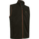 Deerhunter Cumbria Fleece Waistcoat Mens Forest Ember