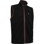 Deerhunter Cumbria Fleece Waistcoat Mens Anthracite Grey