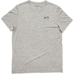 Devold Classic Script Tee Mens Grey Melange