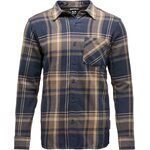 Black Diamond Project Flannel Mens Charcoal / Walnut Plaid