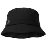 Buff Rain Bucket Hat Solid Black