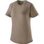 Patagonia Cap Cool Merino Blend Graphic Shirt Womens Fitz Roy Strata: Wing Grey