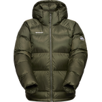Mammut Glacier Glow IN Hooded Jacket Womens Dark Marsh