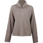 Skhoop Signe Roll Neck Womens Walnut