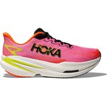 Hoka Mach X 3 Womens Neon Rose/Neon Tangerine