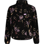 Maloja MeltinaM. Mountain Fleece Shirt Womens Deep Black Brushflower