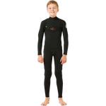 Rip Curl Dawn Patrol Chest Zip 3/2 Kids Black