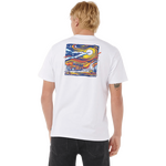 Rip Curl Surf Trip Tee Mens White
