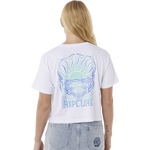Rip Curl Sunrise Crop Tee Womens White
