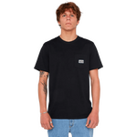 Rip Curl Sportline Badge Short Sleeve Tee Mens Black