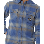 Rip Curl Search Wool Flannel Mens Light Navy