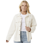 Rip Curl Stevie Cord Shirt Womens Stone