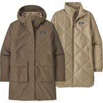 Patagonia Pine Bank 3in1 Parka Womens Marlow Brown