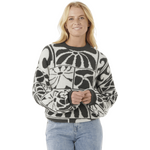 Rip Curl AOTS Ty Williams Jacquard Crew Womens Black
