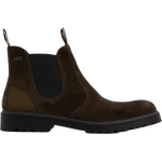 Barbour Patton Chelsea Boot Mens Oiled Brown Suede