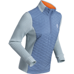 Dahlie Half Zip Comfy 2.0 Womens Moonstone Blue
