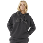 Rip Curl Varsity Hoodie
 Womens Washed Black
