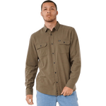 Rip Curl Classic Surf Checked In Flannel Mens Cactus Green